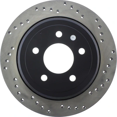 Disc Brake Rotor - Rear Left Driver Side - Centric 128.61073L