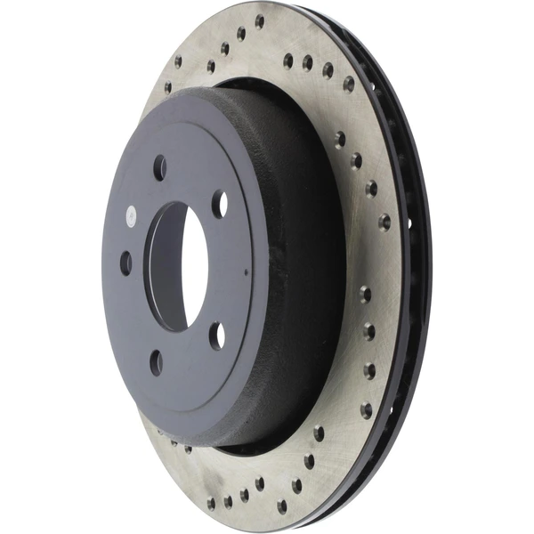 Centric 128.61073R Brake Rotor Rear Right Passenger Side