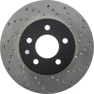Disc Brake Rotor - Front Left Driver Side - Centric 128.61085L
