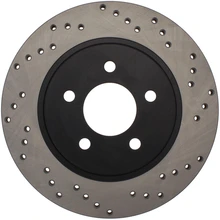 Disc Brake Rotor - Rear Right Passenger Side - Centric 128.61087CR