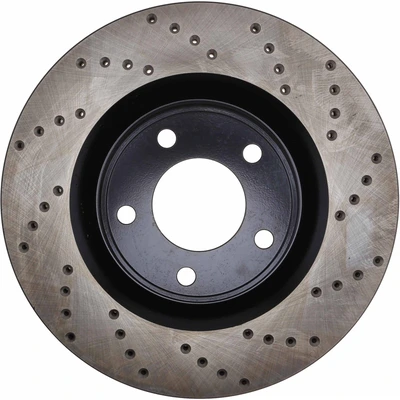 Disc Brake Rotor - Front Left Driver Side - Centric 128.61090L