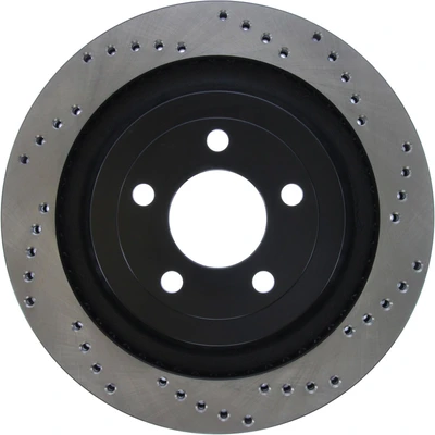Disc Brake Rotor - Rear Left Driver Side - Centric 128.61109L