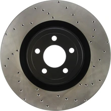 Disc Brake Rotor - Front Left Driver Side - Centric 128.61116L