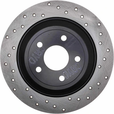 Disc Brake Rotor - Rear Left Driver Side - Centric 128.61123CL