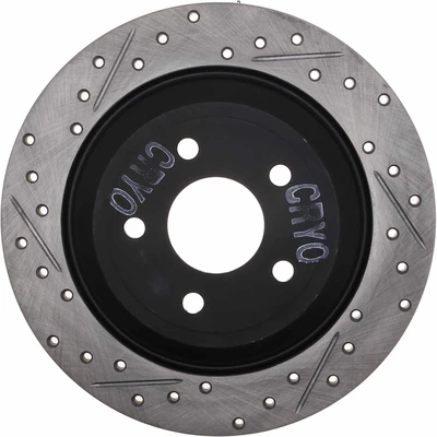 Disc Brake Rotor - Rear Right Passenger Side - Centric 128.61123CR