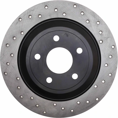 Disc Brake Rotor - Rear Left Driver Side - Centric 128.61123L