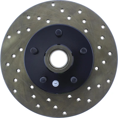 Disc Brake Rotor - Front Left Driver Side - Centric 128.62018L