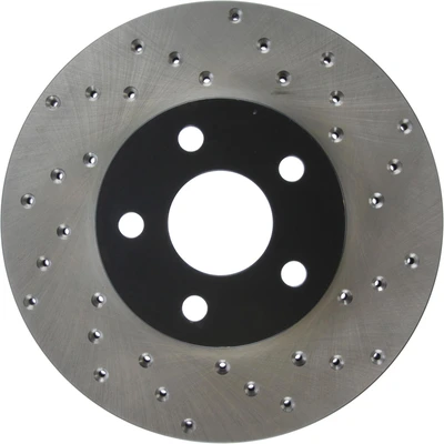 Disc Brake Rotor - Front Left Driver Side - Centric 128.62034CL