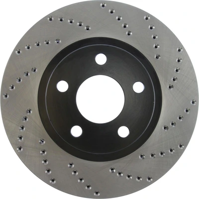 Disc Brake Rotor - Front Left Driver Side - Centric 128.62055L