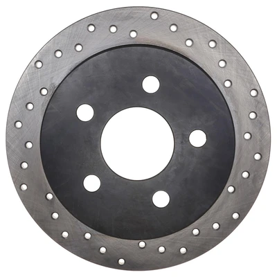 Disc Brake Rotor - Rear Left Driver Side - Centric 128.62058L