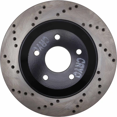 Disc Brake Rotor - Front Right Passenger Side - Centric 128.62060CR