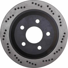 Disc Brake Rotor - Rear Left Driver Side - Centric 128.62065L
