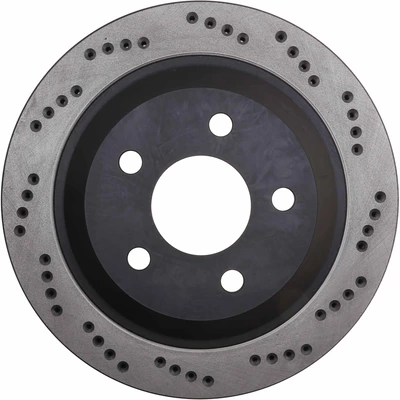 Disc Brake Rotor - Rear Left Driver Side - Centric 128.62065L