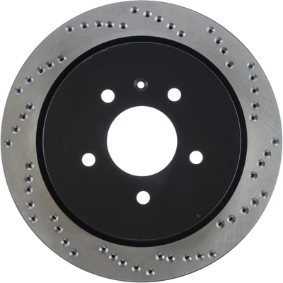 Disc Brake Rotor - Rear Left Driver Side - Centric 128.62071L