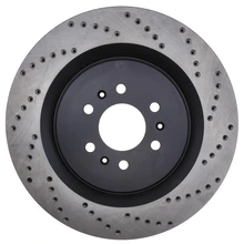 Disc Brake Rotor - Rear Left Driver Side - Centric 128.62076L