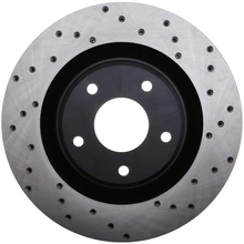 Disc Brake Rotor - Front Left Driver Side - Centric 128.62085L