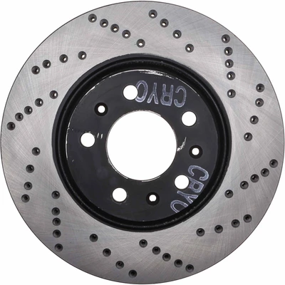 Disc Brake Rotor - Front Left Driver Side - Centric 128.62093CL