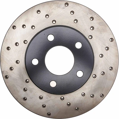 Disc Brake Rotor - Front Left Driver Side - Centric 128.62104L