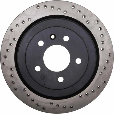Disc Brake Rotor - Rear Left Driver Side - Centric 128.62135L