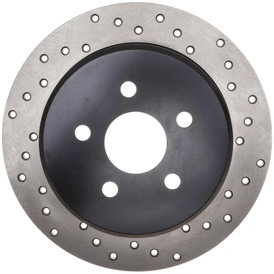 Disc Brake Rotor - Rear Left Driver Side - Centric 128.63040CL