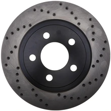 Disc Brake Rotor - Rear Left Driver Side - Centric 128.63062CL