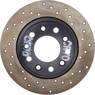Disc Brake Rotor - Rear Left Driver Side - Centric 128.63077CL