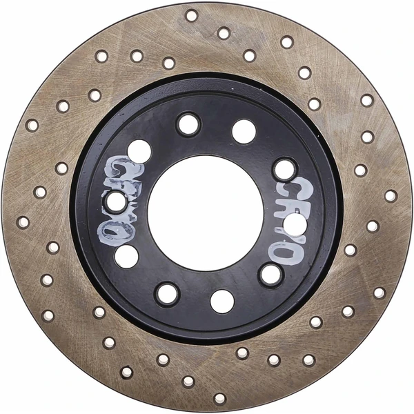 Centric 128.63077CL Brake Rotor Rear Left Driver Side