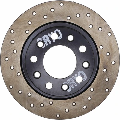 Disc Brake Rotor - Rear Right Passenger Side - Centric 128.63077CR