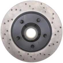 Disc Brake Rotor - Front Left Driver Side - Centric 128.65080CL
