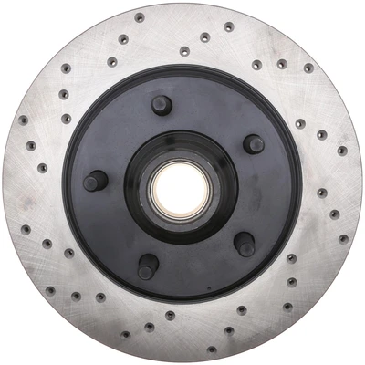 Disc Brake Rotor - Front Right Passenger Side - Centric 128.65080CR