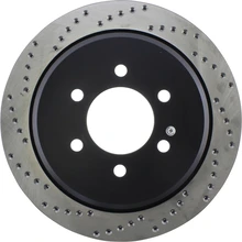Disc Brake Rotor - Rear Right Passenger Side - Centric 128.65095R