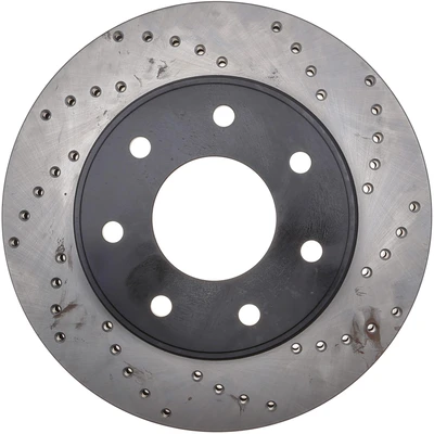 Disc Brake Rotor - Front Left Driver Side - Centric 128.65101L