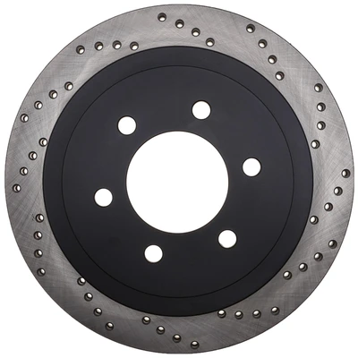 Disc Brake Rotor - Rear Left Driver Side - Centric 128.65102L