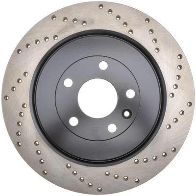 Disc Brake Rotor - Rear Left Driver Side - Centric 128.65137L