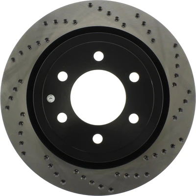 Disc Brake Rotor - Rear Left Driver Side - Centric 128.65153L