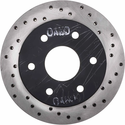 Disc Brake Rotor - Front Left Driver Side - Centric 128.66009CL
