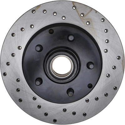 Disc Brake Rotor - Front Left Driver Side - Centric 128.66016L
