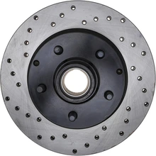 Disc Brake Rotor - Front Right Passenger Side - Centric 128.66016R