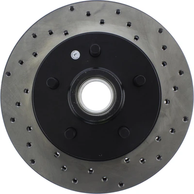 Disc Brake Rotor - Front Left Driver Side - Centric 128.66025L