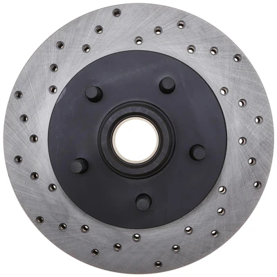 Disc Brake Rotor - Front Right Passenger Side - Centric 128.66025R