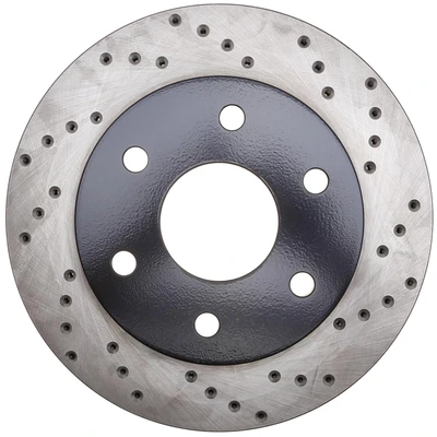 Disc Brake Rotor - Front Left Driver Side - Centric 128.66040L