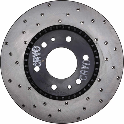 Disc Brake Rotor - Front Left Driver Side - Centric 128.66053CL