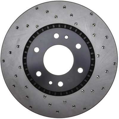 Disc Brake Rotor - Front Left Driver Side - Centric 128.66053L
