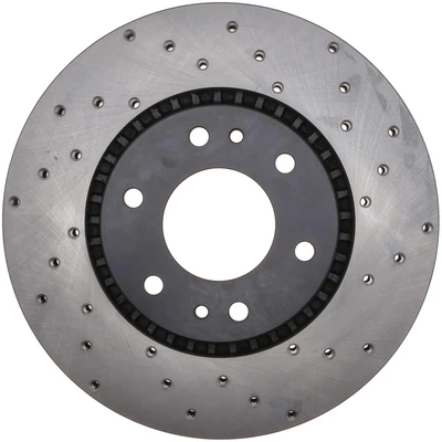 Disc Brake Rotor - Front Right Passenger Side - Centric 128.66053R