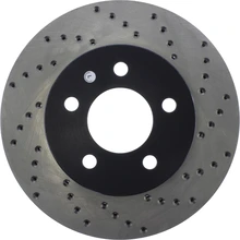 Disc Brake Rotor - Front Left Driver Side - Centric 128.67052L