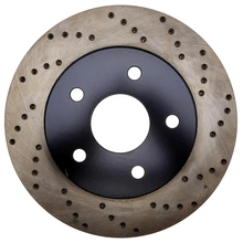 Disc Brake Rotor - Front Left Driver Side - Centric 128.67053L