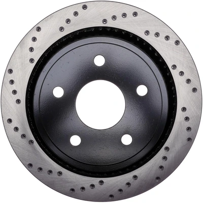 Disc Brake Rotor - Rear Right Passenger Side - Centric 128.67054R