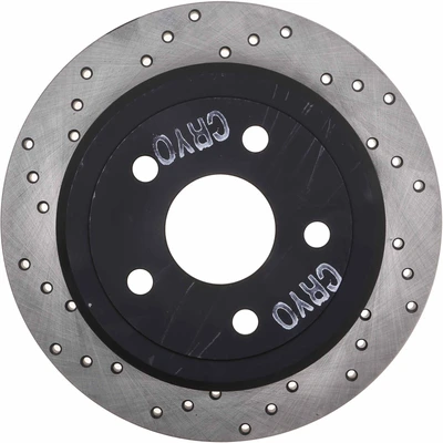 Disc Brake Rotor - Rear Right Passenger Side - Centric 128.67067CR