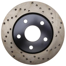 Disc Brake Rotor - Front Left Driver Side - Centric 128.67068L