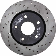 Disc Brake Rotor - Front Left Driver Side - Centric 128.67069CL